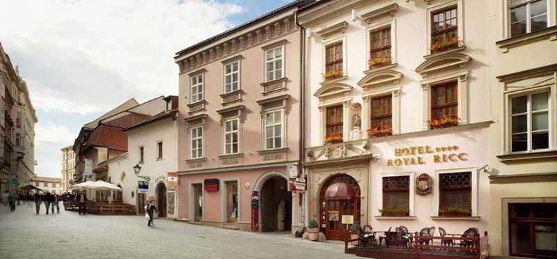 Royal Ricc Hotel Brno Exterior foto